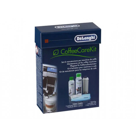 Delonghi | DLSC306 Maintenance Care Kit for Bean to Cup & Espresso Coffee Machines, includes five cleaning accessories