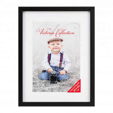 Victoria Collection Cubo Photo Frame 30 40, Black | Victoria Collection