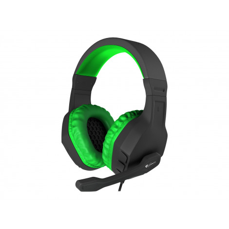 GENESIS ARGON 200 Gaming Headset, On-Ear, Wired, Microphone, Green | Genesis | ARGON 200 | Wired | On-Ear