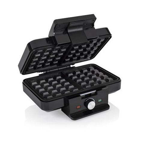 Tristar Waffle maker | WF-1165 | 1000 W | Number of pastry 2 | Belgium | Black