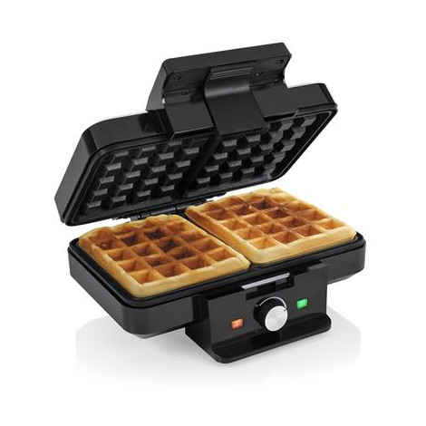 Tristar Waffle maker | WF-1165 | 1000 W | Number of pastry 2 | Belgium | Black