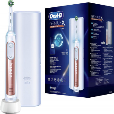 Oral-B Electric Toothbrush | Genius X | Rechargeable | For adults and children | Number of brush heads included 1 | Number of te