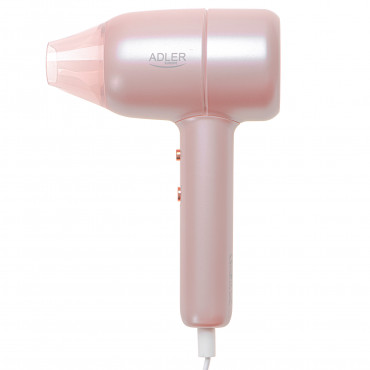 Adler Hair Dryer | AD 2279p | 1800 W | Number of temperature settings 2 | Ionic function | Pink