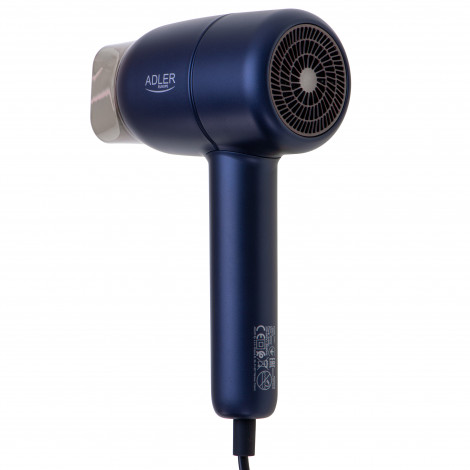 Adler Hair Dryer | AD 2279b | 1800 W | Number of temperature settings 2 | Ionic function | Blue