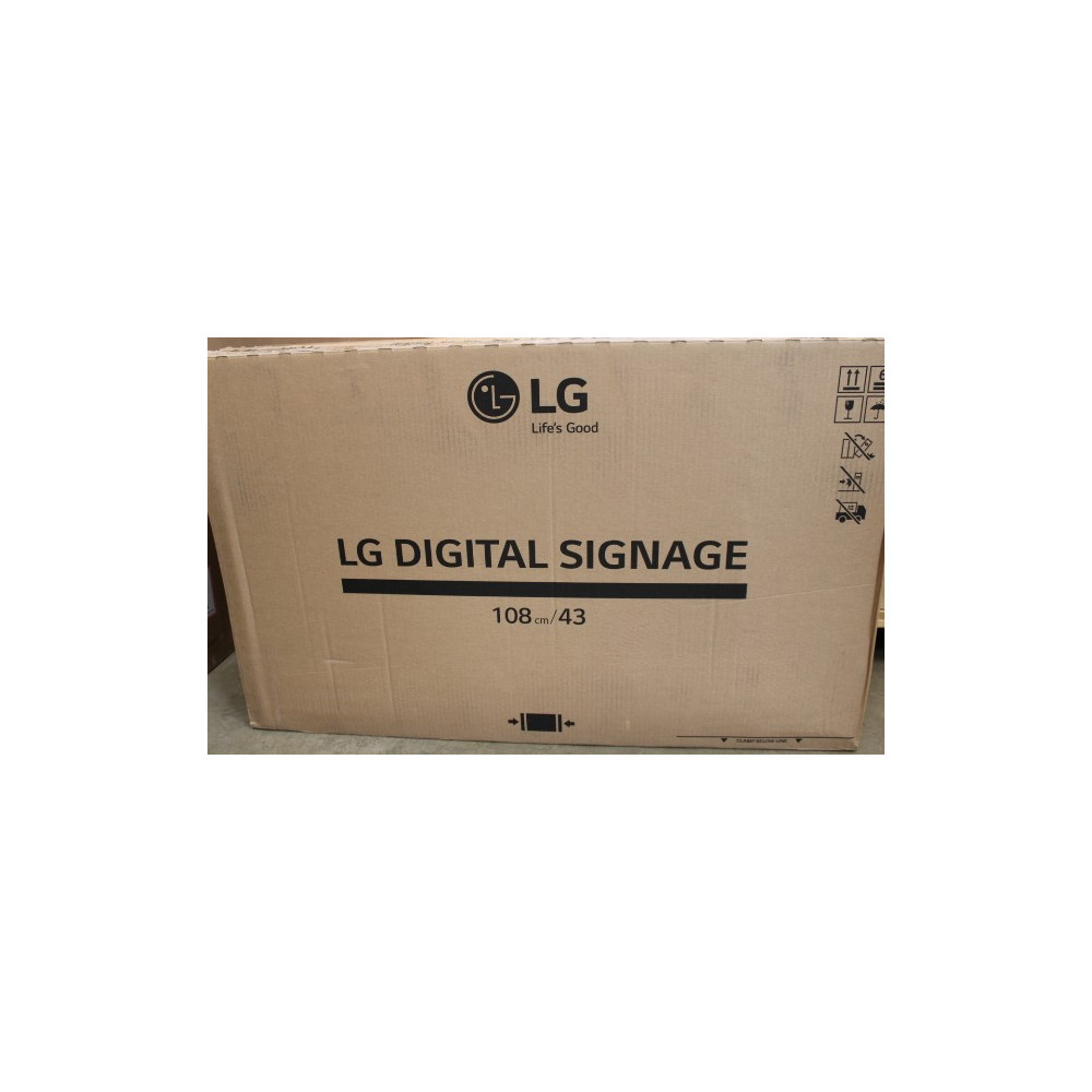 SALE OUT. | LG | 43UH7J-H | 43 " | Landscape/Portrait | 24/7 | WebOS | Wi-Fi | DAMAGED PACKAGING, UNPACKED, USED | 700 cd/m | 8 