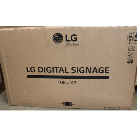 SALE OUT. | LG | 43UH7J-H | 43 " | Landscape/Portrait | 24/7 | WebOS | Wi-Fi | DAMAGED PACKAGING, UNPACKED, USED | 700 cd/m | 8 