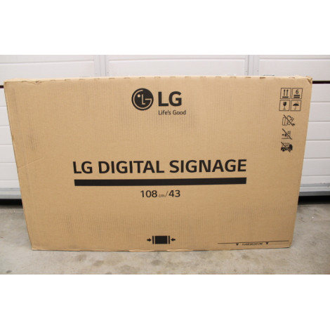 SALE OUT. | LG | 43UH7J-H | 43 " | Landscape/Portrait | 24/7 | WebOS | Wi-Fi | DAMAGED PACKAGING, UNPACKED, USED | 700 cd/m | 8 