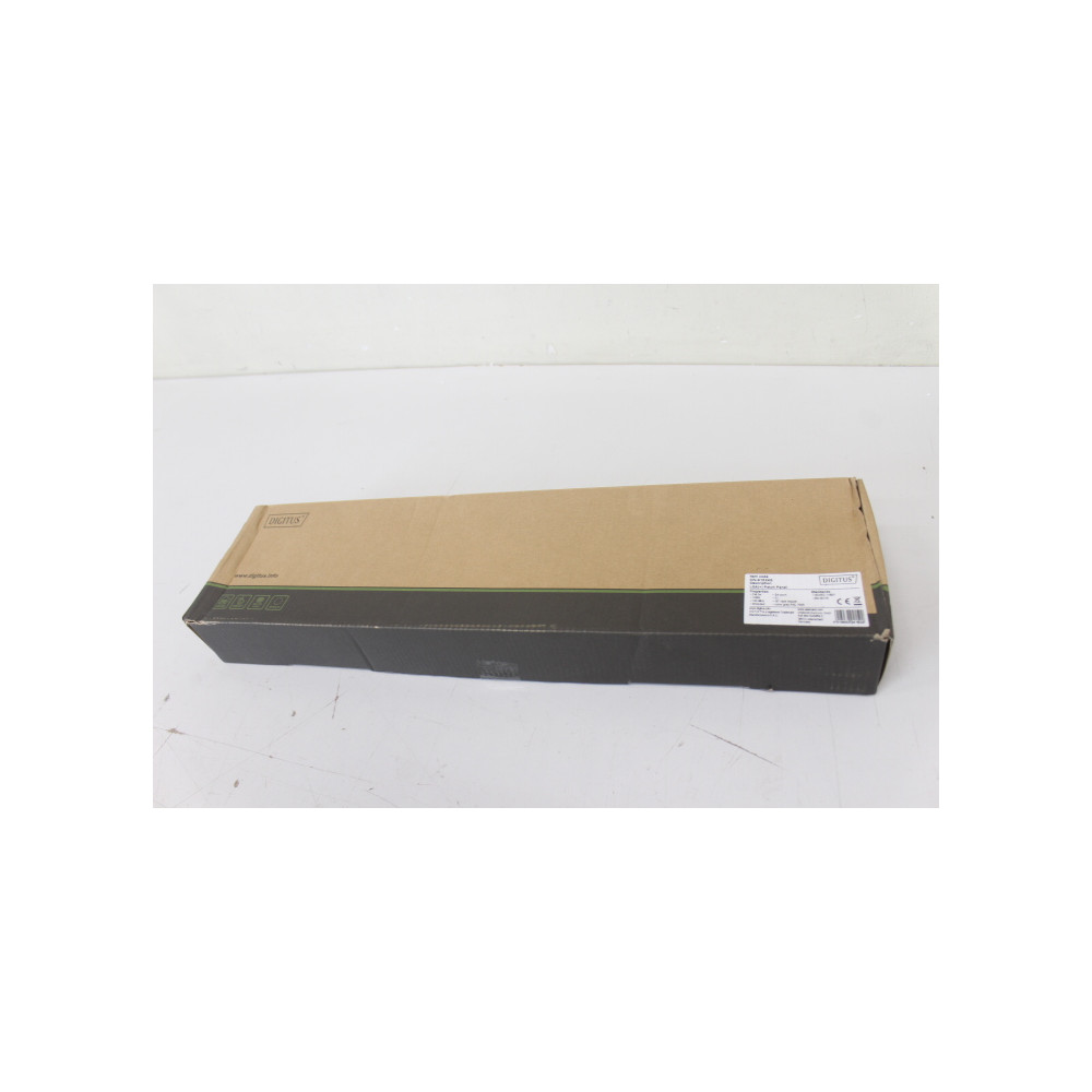 SALE OUT. DIGITUS CAT 5e, Class D patch panel, shielded, 24-port RJ45, 8P8C, LSA, 1U, rack mount, grey, 482x44x109 | Digitus | P