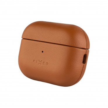 Fixed | Earbuds Case with MagSafe Support | Apple AirPods Pro 2/Pro 2 (USB-C) | Brown | Leather