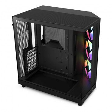 NZXT PC case H6 Flow RGB black