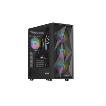 NATEC Genesis PC Case Diaxid 605 black