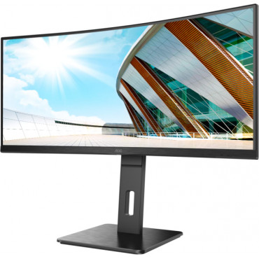 AOC | Curved Monitor | CU34P2A | 34 " | VA | 21:9 | 100 Hz | 1 ms | 3440 1440 | 300 cd/m | Headphone out (3.5mm) | HDMI ports qu