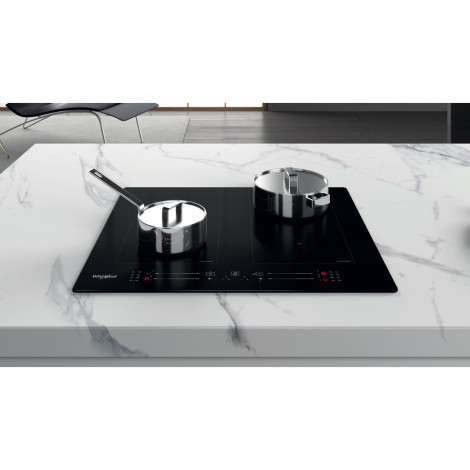 Whirlpool Hob | WL S1360 NE | Induction | Number of burners/cooking zones 4 | Electronic | Timer | Black