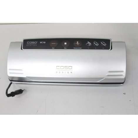 SALE OUT. | Caso | Bar Vacuum sealer | VC10 | Power 110 W | Temperature control | Silver | SCRATCHES ON SIDES