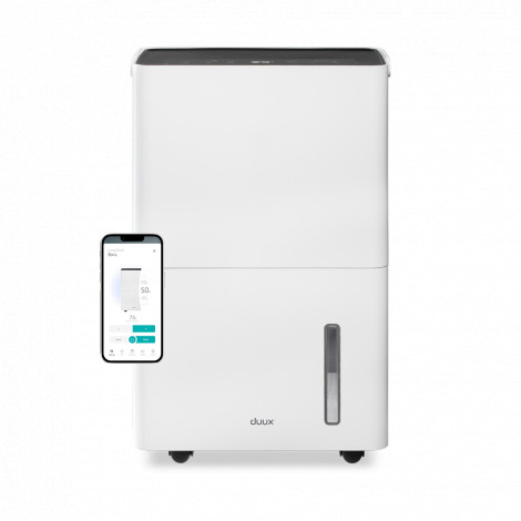 Duux Smart Dehumidifier | Bora | Suitable for rooms up to 50 m | Water tank capacity 4 L | White