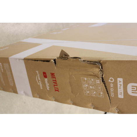 Xiaomi QLED TV A Pro 2025 | 75'' | Smart TV | Google TV | 4K UHD | Black | DAMAGED PACKAGING