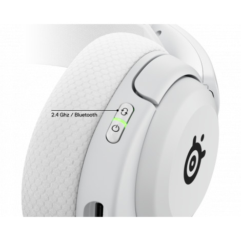 SteelSeries Gaming Headset | Arctis Nova 5 | Bluetooth | Over-ear | Microphone | Noise canceling | Wireless | White