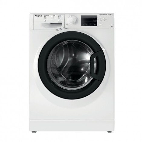 Whirlpool Washing machine | WRSB 7259 WB EU | Energy efficiency class B | Front loading | Washing capacity 7 kg | 1200 RPM | Dep