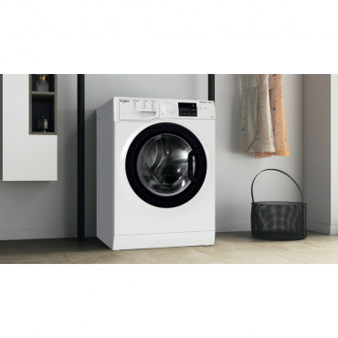 Whirlpool Washing machine | WRSB 7259 WB EU | Energy efficiency class B | Front loading | Washing capacity 7 kg | 1200 RPM | Dep