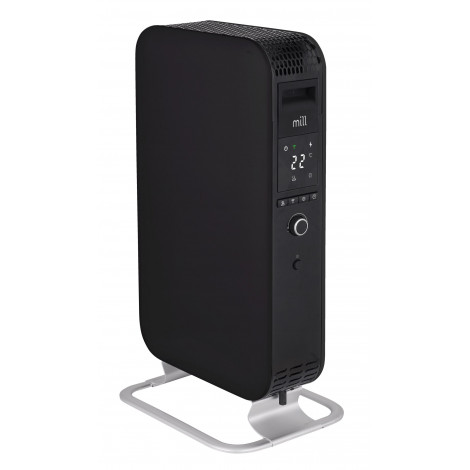 Mill | Heater | OIL1500WIFI3 Gentle Air | Oil Filled Radiator | 1500 W | Suitable for rooms up to 22 m | Black