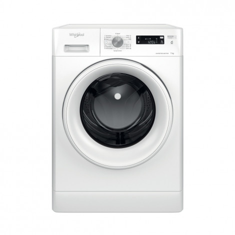 Whirlpool Washing machine | FFS 7469 W EE | Energy efficiency class A | Front loading | Washing capacity 7 kg | 1400 RPM | Depth