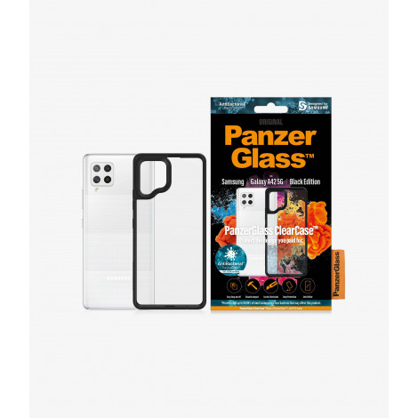 PanzerGlass | Clear Case | Samsung | Galaxy A42 5G | Hardened glass | Black AB | Case Friendly More than 19% better protecting p