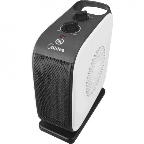 Midea Compact PTC Fan Heater | NTY15-19CA | Fan heater | 1500 W | Number of power levels 2 | Suitable for rooms up to 10 m | Whi