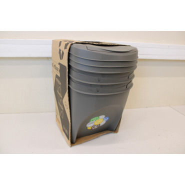 SALE OUT. Prosperplast Sortibox 3 x 20 L Waste Separation System Waste Bin | Prosperplast | Sortibox 3 x 20 L Waste Separation S