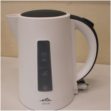 SALE OUT. ETA ETA160390000 Kettle, Capacity 1.7L, White | ETA | Kettle | ETA160390000 | Electric | 2200 W | 1.7 L | Plastic | 36