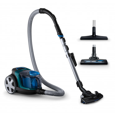 Philips | Vacuum cleaner | PowerPro Compact FC9334/09 | Bagless | Power 900 W | Dust capacity 1.5 L | Black/Blue