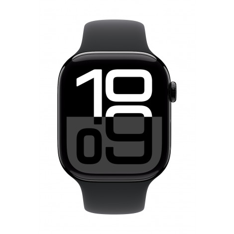 Apple Watch Series 10 | Smart watch | GPS (satellite) | Always-On Retina | Waterproof | Jet Black