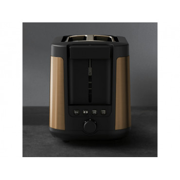 Tefal Coppertinto TT430G10 Toaster, 850 W, black/copper, Gold | TEFAL