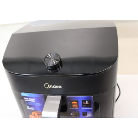 SALE OUT. Midea MAD1100DADK Air fryer digital,Two-zone cavity, 6.4L + 4.4L | Midea | Two Zone Airfryer | MAD1100DADK | Power 185