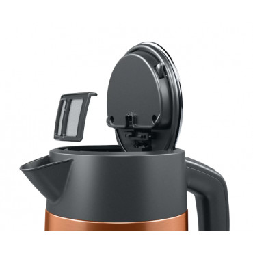 Bosch | Kettle | TWK4P439 | Electric | 2400 W | 1.7 L | Stainless steel | 360 rotational base | Copper