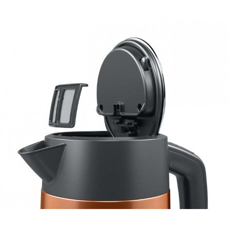 Bosch | Kettle | TWK4P439 | Electric | 2400 W | 1.7 L | Stainless steel | 360 rotational base | Copper