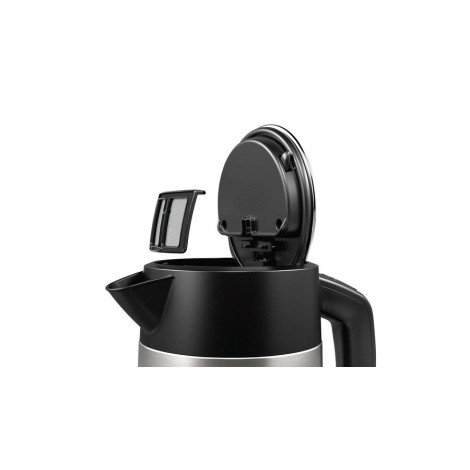 Bosch | Kettle | DesignLine TWK4P440 | Electric | 2400 W | 1.7 L | Stainless steel | 360 rotational base | Stainless steel/Black