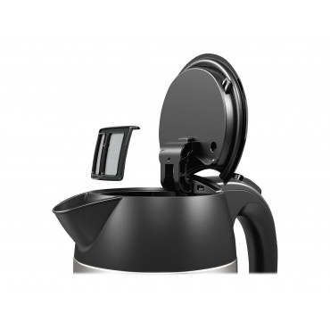 Bosch | Kettle | DesignLine TWK3P420 | Electric | 2400 W | 1.7 L | Stainless steel | 360 rotational base | Stainless steel/Black