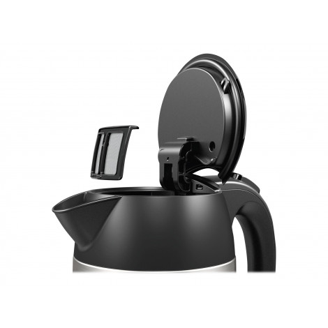 Bosch | Kettle | DesignLine TWK3P420 | Electric | 2400 W | 1.7 L | Stainless steel | 360 rotational base | Stainless steel/Black