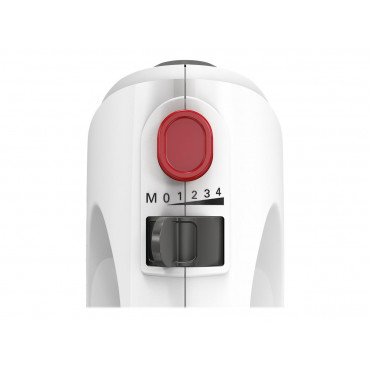Bosch | Hand Mixer | MFQ22100 CleverMixx | Hand Mixer | 375 W | Number of speeds 4 | Turbo mode | White/Dark Grey