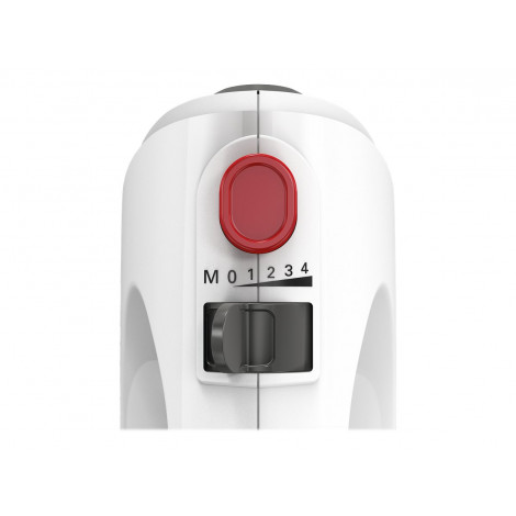 Bosch | Hand Mixer | MFQ22100 CleverMixx | Hand Mixer | 375 W | Number of speeds 4 | Turbo mode | White/Dark Grey