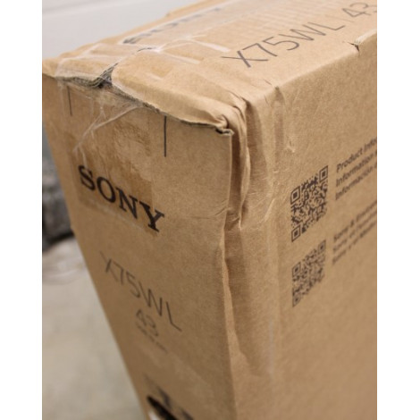 Sony | KD43X75WL | 43" (108cm) | Android | QFHD | Black | DAMAGED PACKAGING