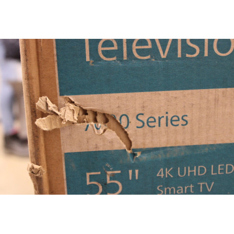 Philips | LED TV | 55PUS7609/12 | 55 | Smart TV | Titan OS | 4K UHD | Anthracite Gray | DAMAGED PACKAGING AND INNER FOAM