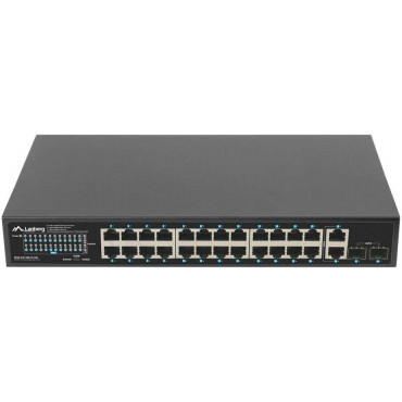 LANBERG switch PoE+ 24x 1GB...