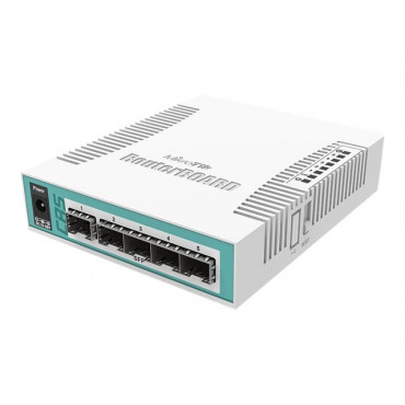 MikroTik | Cloud Router Switch | CRS106-1C-5S | Web Management | Desktop | SFP ports quantity 5 | 12 month(s) | 12 month(s)