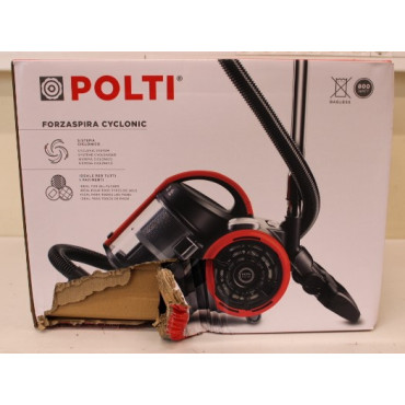 SALE OUT. Polti PBEU0105 Forzaspira C110_PLUS Vacuum cleaner, Bagless, Power 800 W, Dust container 2 L, Working radius 8 m, Blac