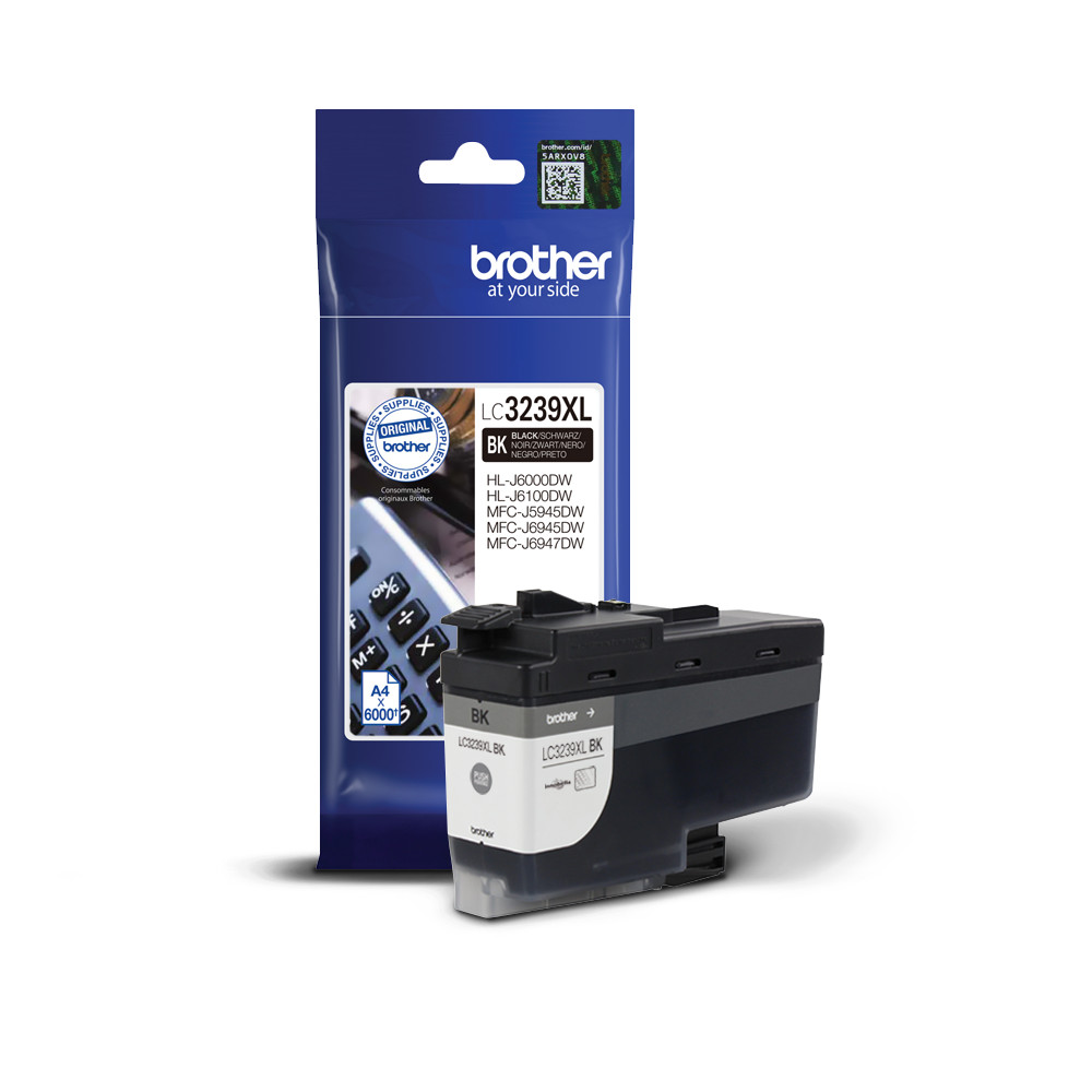 Brother High-yield Ink Cartridge | LC3239XLBK | Ink | Black