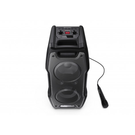Sharp Party Speaker System with Built-in Battery | PS-931 | 180 W | Waterproof | Bluetooth | Black | Portable | Wireless connect