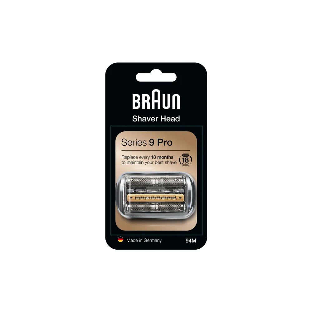 Braun | Replacement Head | Cassette 94M | Silver