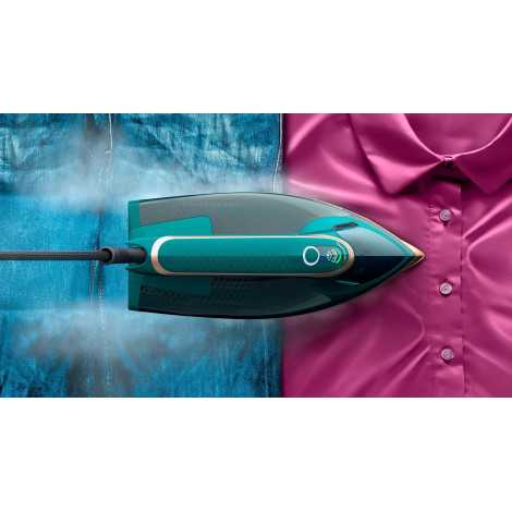 Philips | DST8030/70 Azur | Steam Iron | 3000 W | Water tank capacity 350 ml | Continuous steam 70 g/min | Green