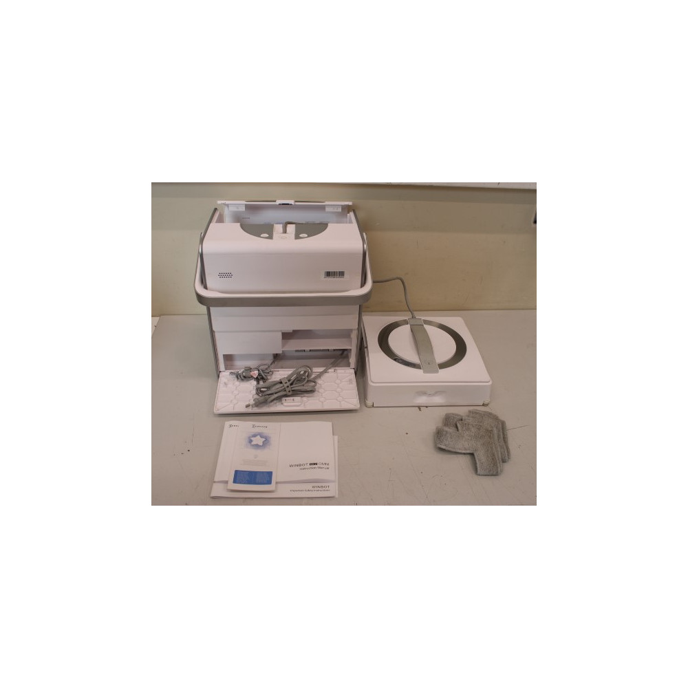 SALE OUT. | Ecovacs Window Cleaning Robot | WINBOT W2 OMNI | Corded | 2800 Pa | White | USED, SCRATCHED, THE CLEANING FLUID BOTT